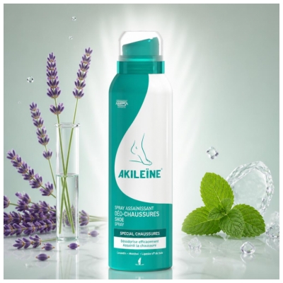 Akileïne Déo-Chaussures Spray Assainissant 150 ml