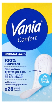 Vania Confort Protège-Slips Normal Fresh 28 Protège-Lingeries