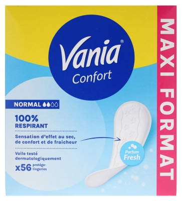 Vania Confort Protège-Slips Normal Fresh 56 Protège-Lingeries