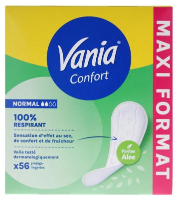 Vania Confort Protègé-Slips Normal Aloe 56 Protège-Lingeries