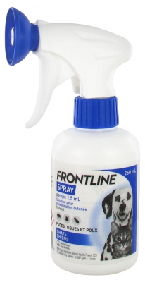 Spray antiparasitaire pour chiens et chats : Beaphar Spray 250 ml