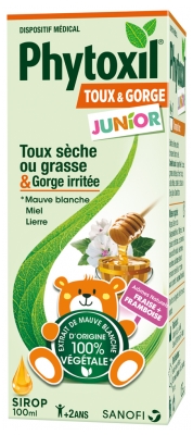 Sanofi Phytoxil Junior Sirop Toux & Gorge - 100 ml