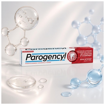 Parogencyl Dentifrice Soin Intensif Gencives Inflammation et Saignement 75 ml