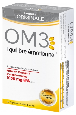 Om3 Équilibre Émotionnel Formule Originale - 60 Capsules