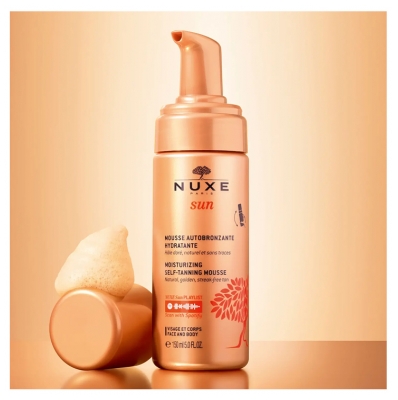 Nuxe Sun Mousse Autobronzante Hydratante Visage et Corps 150 ml