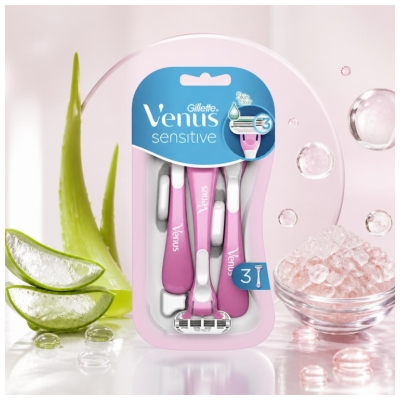Gillette Venus Rasoir Sensitive Jetable