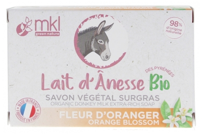 MKL Green Nature Savon Lait d'Ânesse Fleur d'Oranger 100 g
