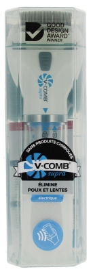 Tolife Technologies Peigne Aspirateur Anti Poux V-Comb Supra