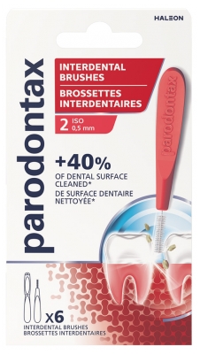 Parodontax Brossettes Interdentaires 6 Unités - Taille : ISO2 0,5 mm