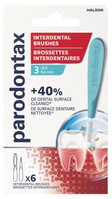 Parodontax Brossettes Interdentaires 6 Unités - Taille : ISO3 0,6 mm
