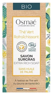 Osmaé Savon Solide Surgras Thé Vert Bio 150 g