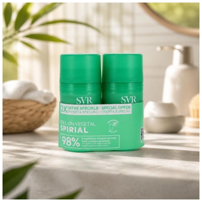 SVR Spirial Déodorant 24h Végétal 2 x 50 ml