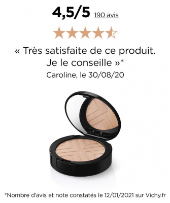 Vichy Dermablend Covermatte Fond de Teint SPF25 9.5 g