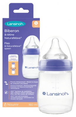 Lansinoh Biberon Natural Wave S 160 ml
