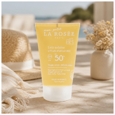 La Rosée Mon Petit Lait Solaire SPF50+ à l'Huile d'Abricot 125 ml