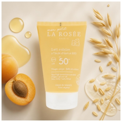 La Rosée Mon Petit Lait Solaire SPF50+ à l'Huile d'Abricot 125 ml