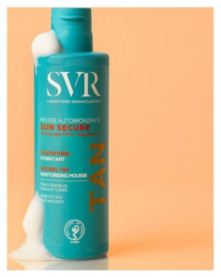 SVR Sun Secure Mousse Auto Bronzante Peaux Sensibles 150 ml