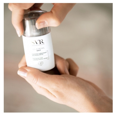 SVR Clairial : Soins dépigmentants Day Correcteur SPF30 30 ml