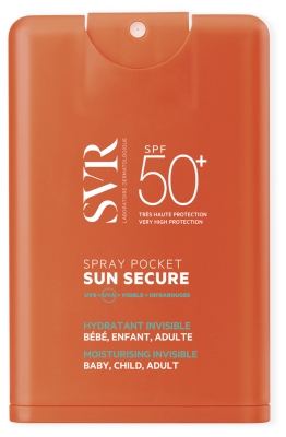 Svr Sun Secure Spray Pocket Spf50 20 ml