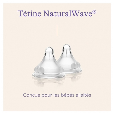 Lansinoh Tétine Natural Wave XS x 2