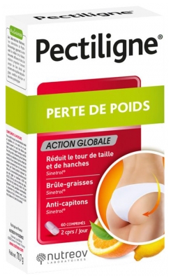 Nutreov Pectiligne Perte de Poids - Action Globale - 60 Comprimés