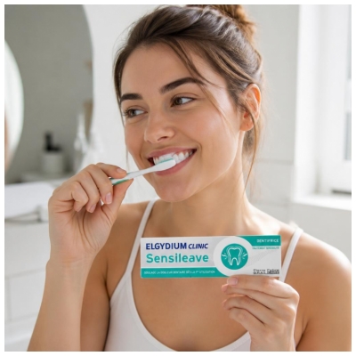 Elgydium Clinic Sensileave Dentifrice Dents Sensibles 50 ml