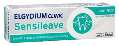 Elgydium Clinic Sensileave Dentifrice Dents Sensibles 50 ml