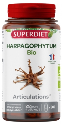 Superdiet Harpagophytum Articulations Bio - 90 Gélules