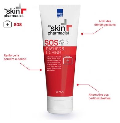 The Skin Pharmacist SOS Démangeaisons Crème Anti-Inflammations et Anti-Irritations 50 ml