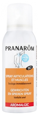 Pranarôm Aromalgic Spray Articulations et Muscles Sensibles Formule Concentrée Aux Huiles Essentielles Bio 75 ml