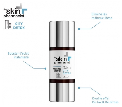 The Skin Pharmacist City Detox Booster d'Éclat Détoxifiant 15 ml