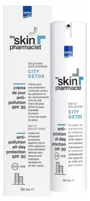 The Skin Pharmacist City Detox Crème de Jour Anti-Pollution Hydratante SPF30 50 ml