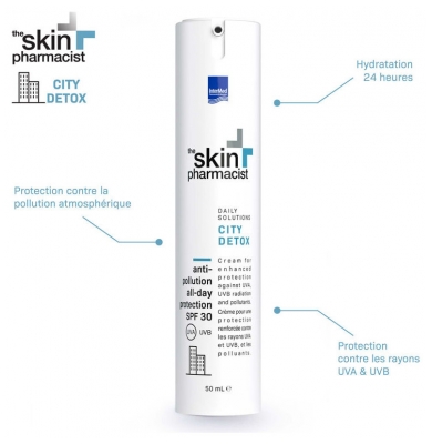 The Skin Pharmacist City Detox Crème de Jour Anti-Pollution Hydratante SPF30 50 ml
