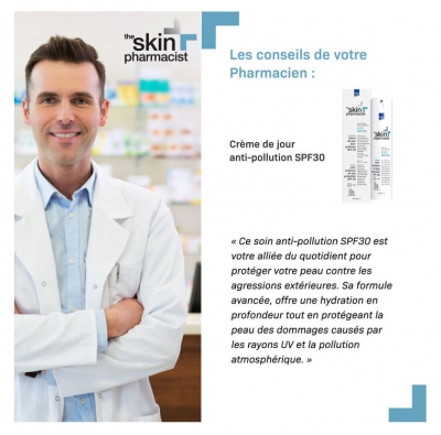The Skin Pharmacist City Detox Crème de Jour Anti-Pollution Hydratante SPF30 50 ml