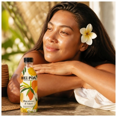 Hei Poa Monoï Collection Majestueux de Tahiti - Recette Monoï Mangue 100 ml