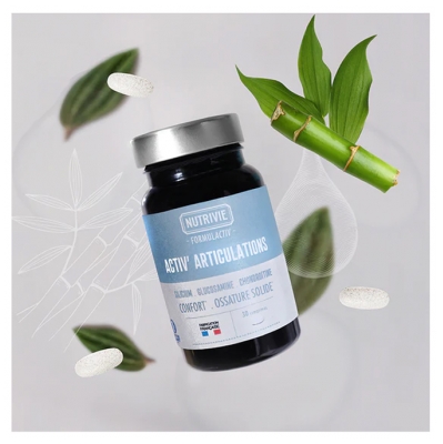 Nutrivie Activ'Articulations - Confort, Ossature Solide - 30 Comprimés
