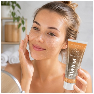 Innovatouch Abricot Gommage Visage Soin Bonne Mine 75 ml