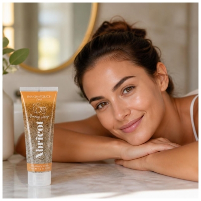 Innovatouch Abricot Gommage Visage Soin Bonne Mine 75 ml