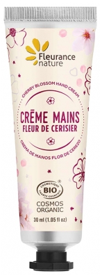 Fleurance Nature Crème pour les Mains Bio 30 ml - Parfum : Fleur de Cerisier
