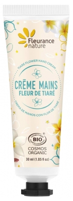 Fleurance Nature Crème pour les Mains Bio 30 ml - Parfum : Fleur de Tiaré