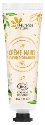 Fleurance Nature Crème pour les Mains Bio 30 ml - Parfum : Fleur d'Oranger