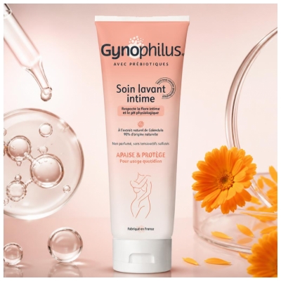 Laboratoire Immubio Gynophilus Hygiène Intime Soin Lavant 250 ml