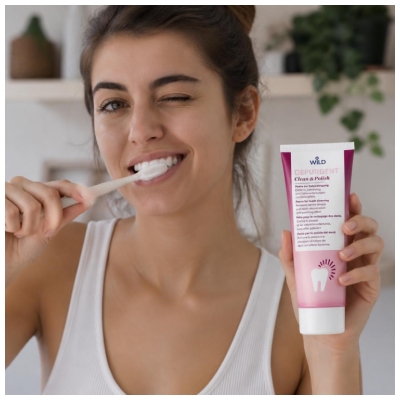 Wild Depurdent Clean & Polish Pâte pour le Nettoyage des Dents 75 ml
