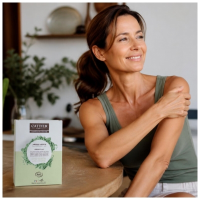 Cattier Argile Verte Ultra Ventilée Montmorillonite Illite Bio 250 g