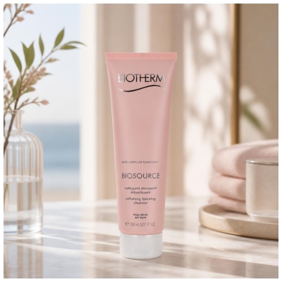 Biotherm Biosource Nettoyant Moussant Peaux Sèches 150 ml