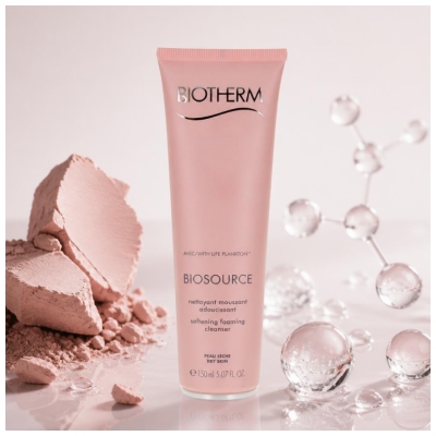 Biotherm Biosource Nettoyant Moussant Peaux Sèches 150 ml