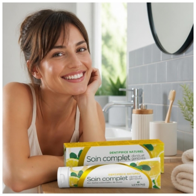 Laboratoires Lehning Dentifrice Naturel Soin Complet Dents et Gencives 80 g