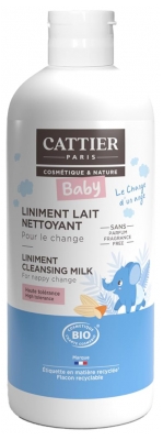 Cattier Liniment - Lait Nettoyant Pour le Change Bébé - 200 ml