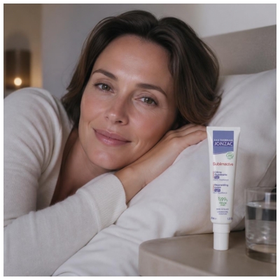 Eau Thermale Jonzac Sublimactive Crème Régénérante Nuit Toutes Peaux Bio 40 ml