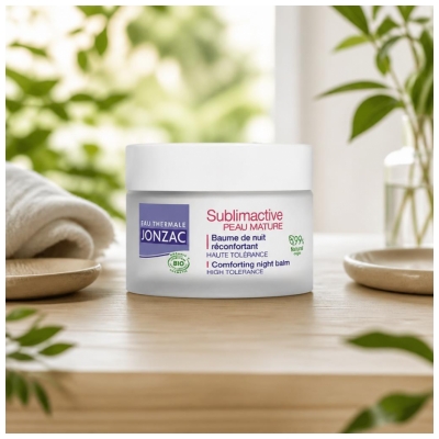 Eau Thermale Jonzac Sublimactive Peau mature Baume Nuit Bio 50 ml
